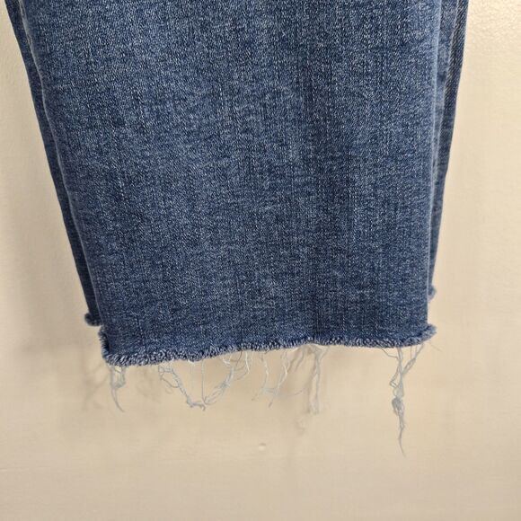 American Eagle Women's Size 10 High Rise Kick Boot Crop Jeans - Picture 5 of 12